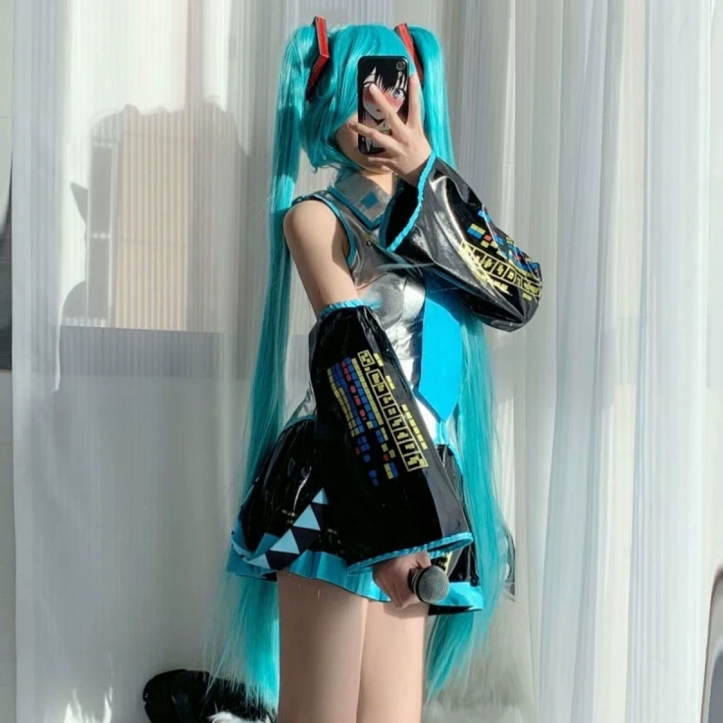 Hatsune Miku MIKU формула одежда косплей одежда Hatsune одежда Miku Hatsune косплей одежда JK костюм