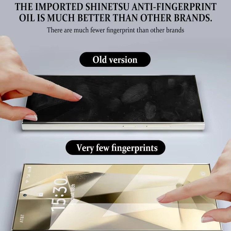 Aplicable a Samsung S25Plus película de endurecimiento SAMS25U película de alta definición sin polvo S24 película de endurecimiento de pantalla completa