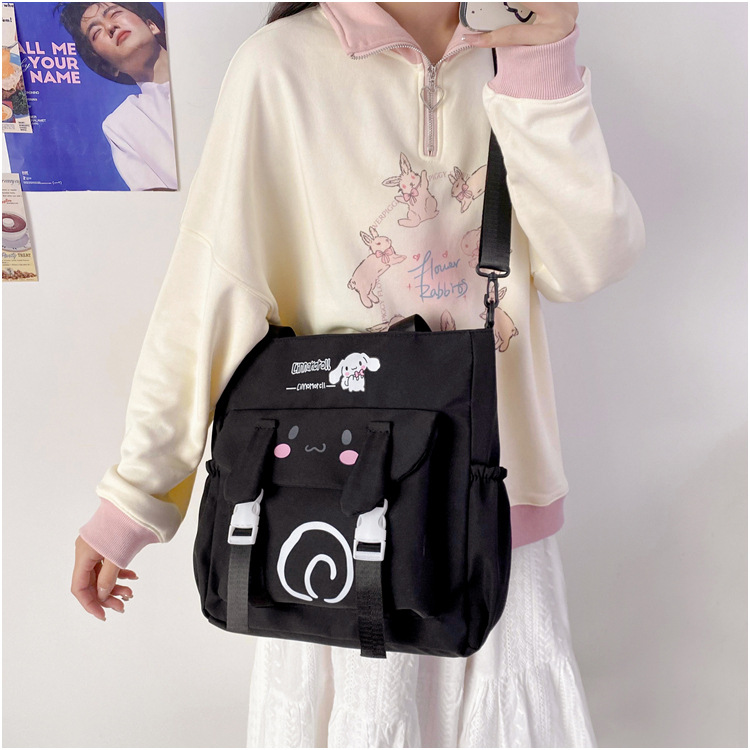 Autumn and winter large capacity tutoring bag, fashionable handbag, women's new simple and versatile single shoulder crossbody bag, commuting tote bag