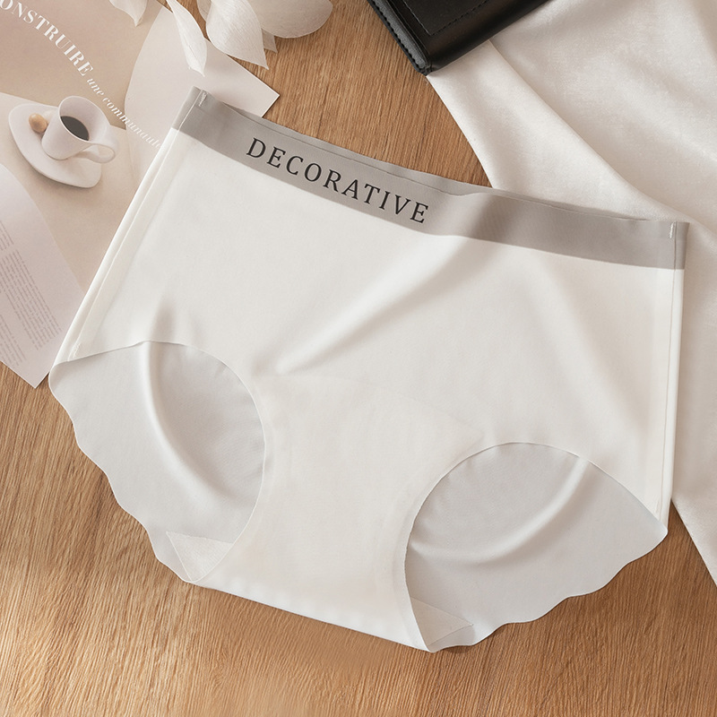 Seda de hielo sin costuras, nalgas de melocotón, seda de hielo sin costuras, moda deportiva, algodón puro, entrepierna antibacteriana, bragas de seda de hielo sin costuras, refrescante