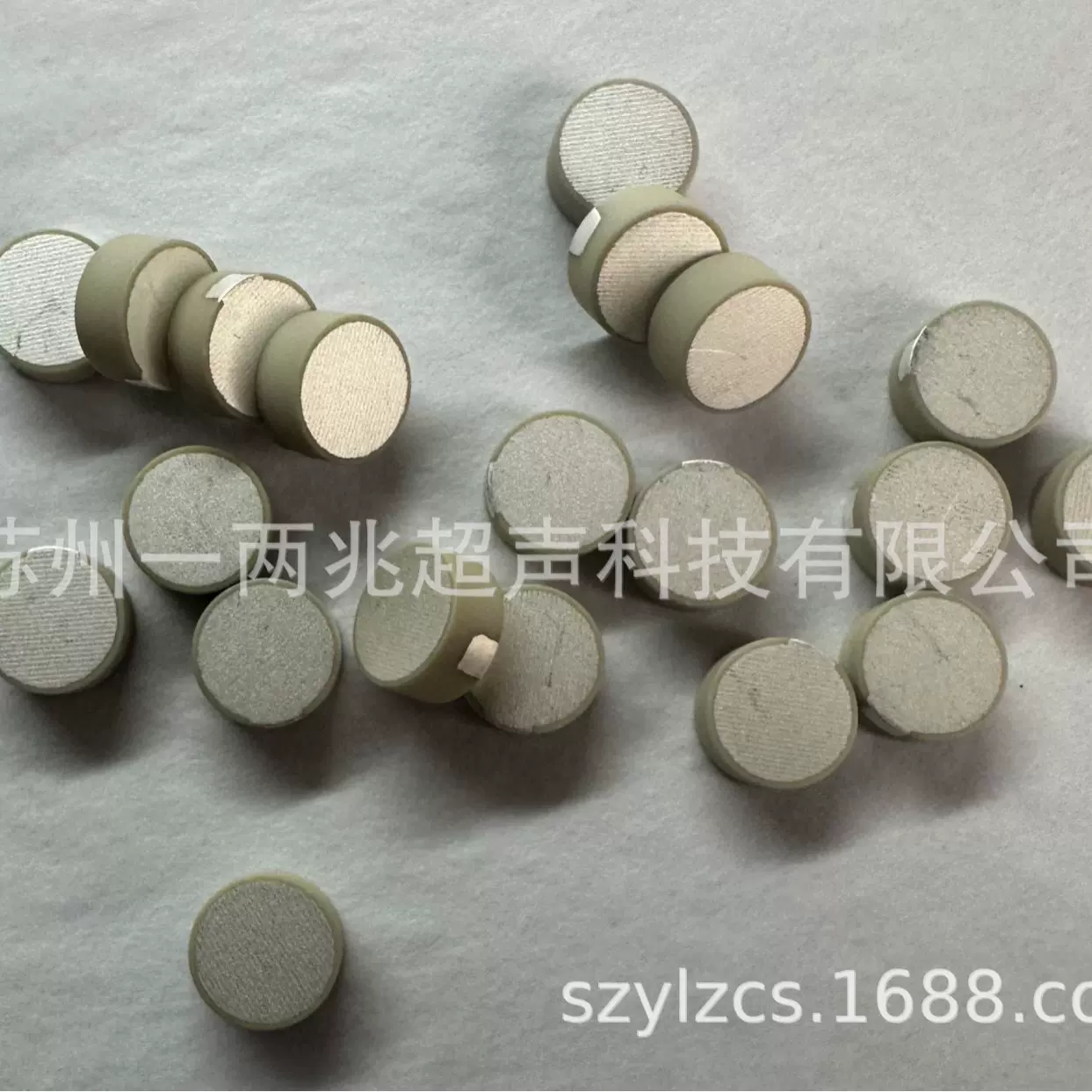 厂家直供 PZT压电陶瓷圆片圆柱。超声波传感器换能器支持定制