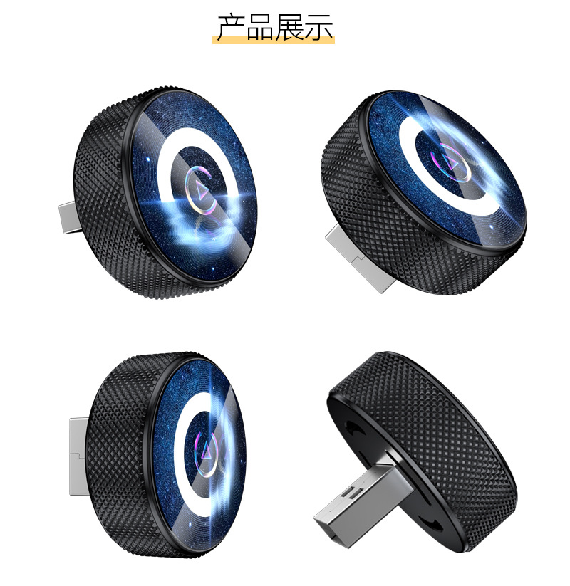 2-in-1 Wireless Carplay Box Smart Car-Machine Connectivity Module with Upgraded Android Autocarplay Box