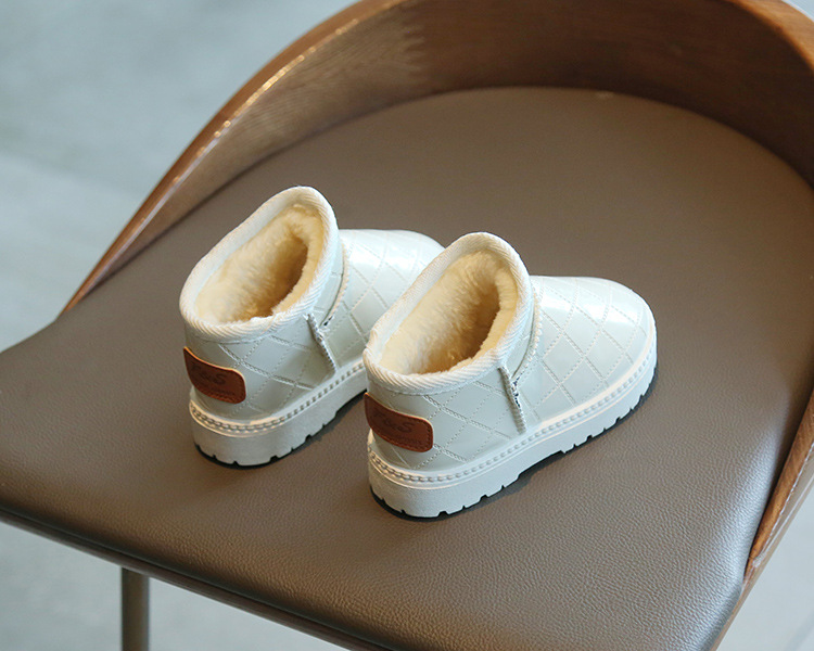 Winter Kinder Schneestiefel Für Jungen Und Mädchen Gefüttert_voghion.com