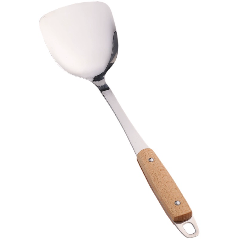 Shovel stainless steel, Japanese handle, big kitchenware