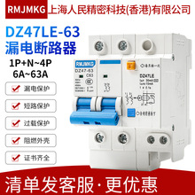 上海人民精密科技小型漏电保护器DZ47LE家用漏保16/32A/63A 2P/3P