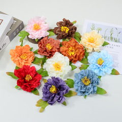 油絵の牡丹の花の卸売りはバラの花の箱のダンスをシミュレーションします。