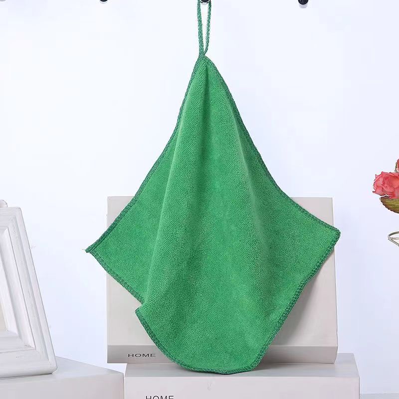 Microfiber 40*40 Thickeneded Car Wash Towel, Car Wipe Towel, Housekeeping Cleaning Rag, Household Cleaning Cloth with Fixed Logo