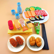 厂家直销仿真食物中西餐蒸笼儿童点心包子寿司披萨早点过家家玩具