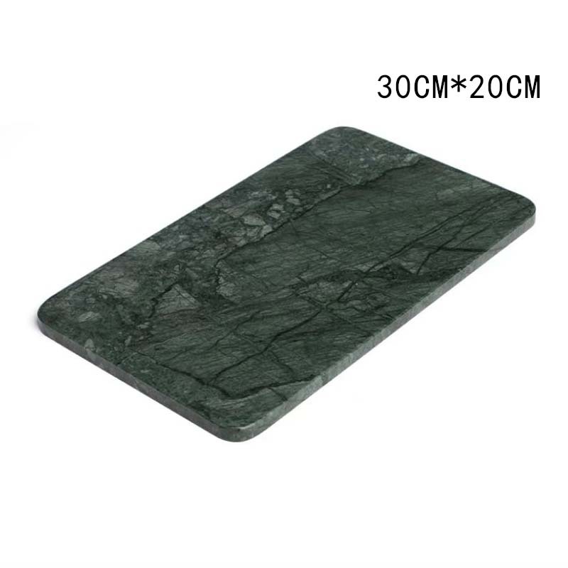 Nórdico estilo simple bandeja de mármol natural postre creativo plato de comida occidental placa de almacenamiento de joyería placa de decoración