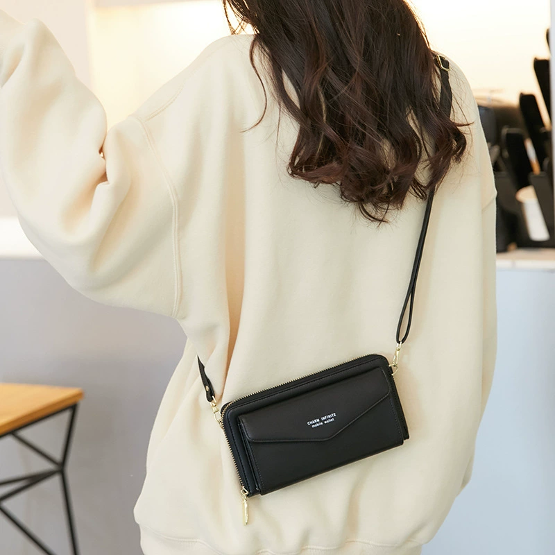 (Граница торговли), сумка через плечо, вместительная одн Shoulder bag, маленькая сумка, кошелек, сенсорный экран, анти-вор theft