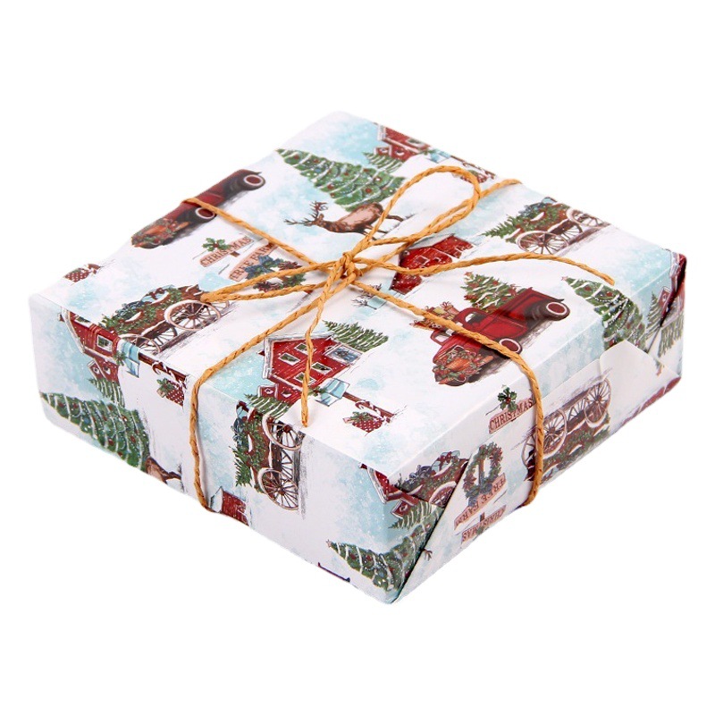 Papel de Regalo Navideño de Amazon 2022, Papel Couché de 80g, Papel de Regalo para San Valentín y Cumpleaños, Diseño Cultural y Creativo al por Mayor