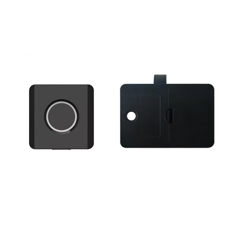 Cerradura de Cajón con Huella Dactilar Bluetooth Tuya, Cerradura para Zapatero, Archivador, Buzón, Cerradura Electrónica para Gabinete, Cerradura Inteligente con Huella Dactilar