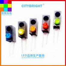 PCB�̶�ָʾ���� ˫�׵��� F3mm�бߵ��� �� �� �� �� �� ɫ ����
