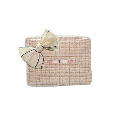 Car tissue box/set: Cute Bow Car Tissue