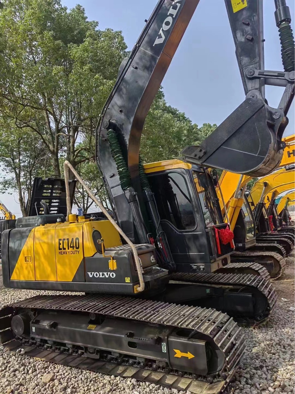 Exportación de comercio exterior para comprar excavadoras de segunda mano VOV210 Video e imágenes