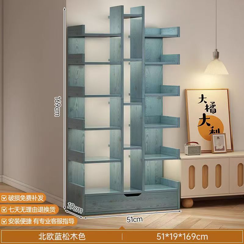 Blue 18-layer cabinet door 39*168cm