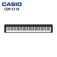 カシオ (CASIO) 電気ピアノCDP-S110ファッション携帯試験級演奏88重ハンマーデジタルピアノ