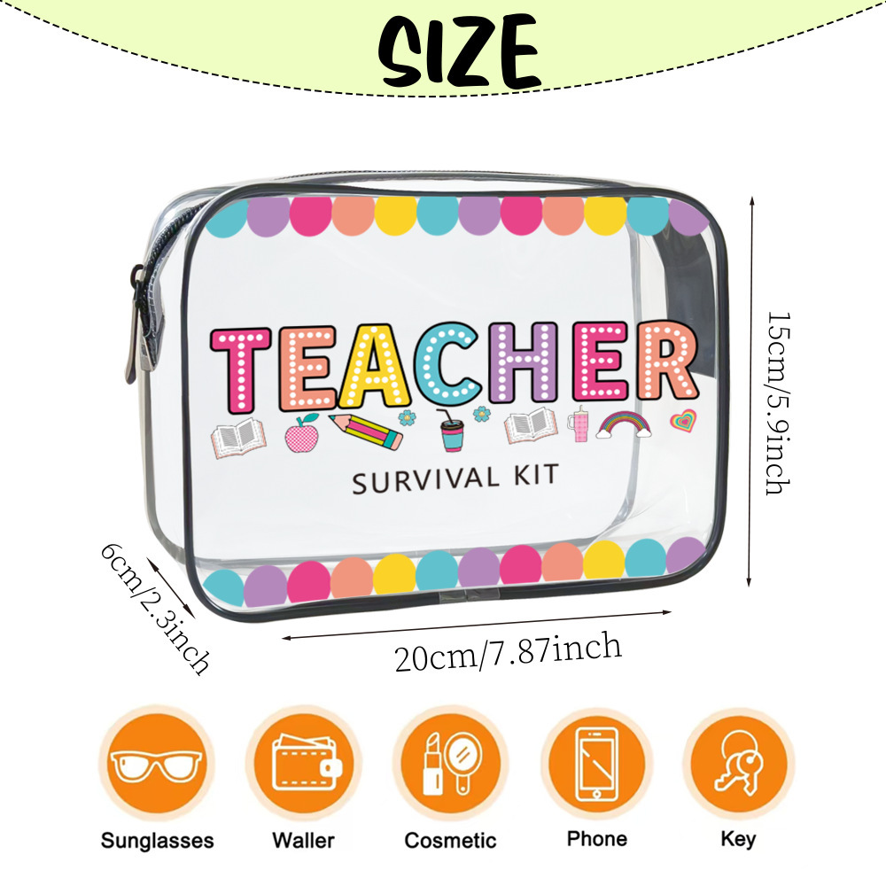 Amazon transfronteriza bolsa de PVC con cremallera bolsa de almacenamiento bolsa de cosméticos transparente bolsa de cremallera bolsa de lavado para dibujar