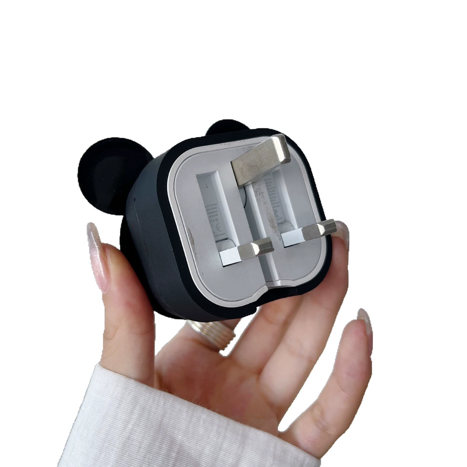 Apple, черный защитный чехол для зарядки, 25 Вт