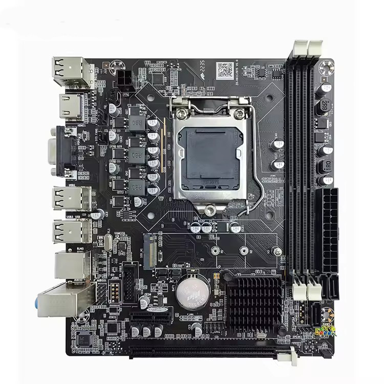 Brand New Desktop Motherboard H61 1155-Pin Ddr3 Computer Motherboard Dual-Core/Four-Core I3 I5 and Other Cpu Super B75 Brand New Desktop Motherboard H61 1155-Pin Ddr3 Computer Motherboard Dual-Core/Four-Core I3 I5 and Other Cpu Super B75