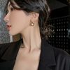 Retro advanced earrings from pearl, internet celebrity, high-quality style, 2020 years