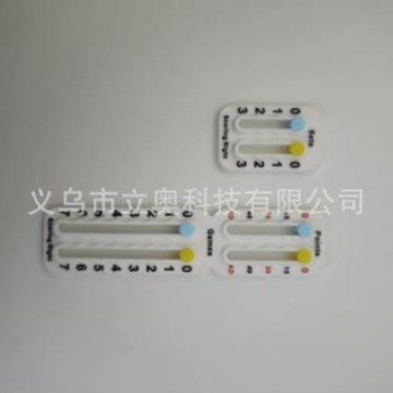 Nuevo marcador de raqueta de tenis portátil transfronterizo anotador de raqueta de tenis portátil