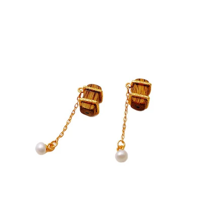 Zərgərlik ara hissələri Burnt Blue Spacer Beads