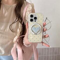 iPhone16 Apple 15ProMax/14 携帯電話ケース 13 ニッチに適したミニマリストインスタイルのフルスクリーンラブ磁気吸引