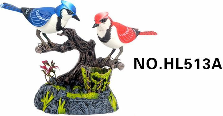 Venta caliente transfronteriza una variedad de aves controladas por voz resumen West Knight simulación de productos genuinos control por voz puesto de mercado nocturno juguetes al por mayor