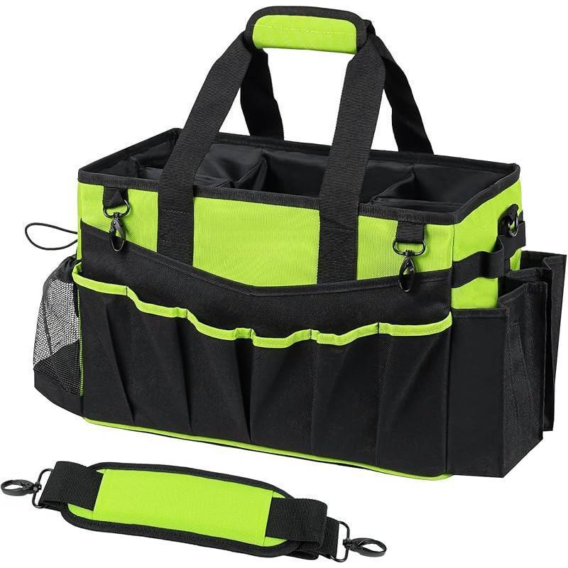 Wearable Cleaning Caddy Bag Supplies Organizer with Handle &|undefined