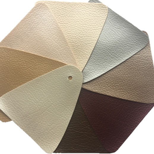 宝瑾皮革PVC皮革面料0.7mm树皮纹人造革沙发软包硬包箱包家装皮革