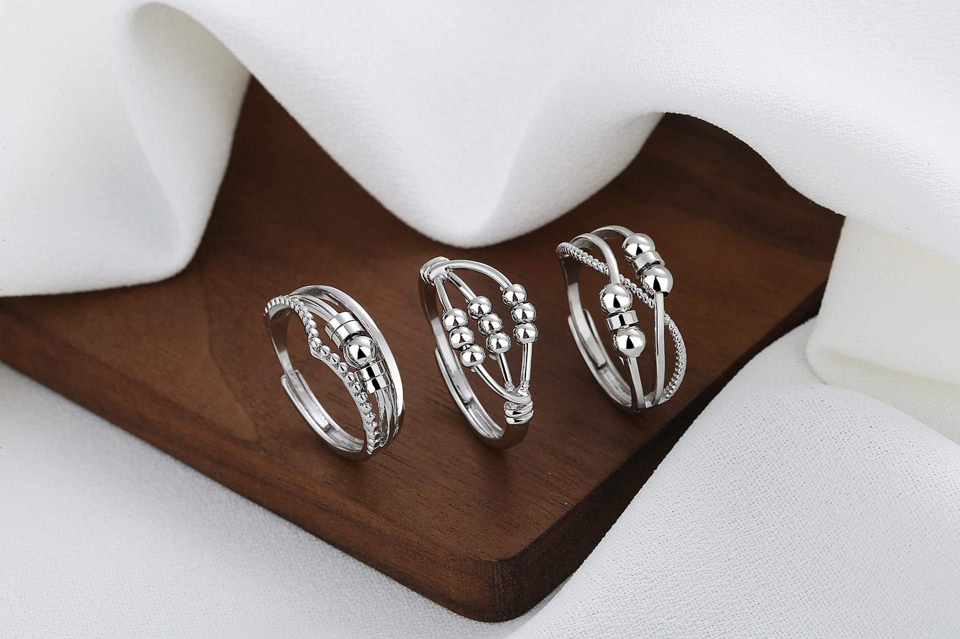 Simple Style Geometric Copper Rings 1 Piece