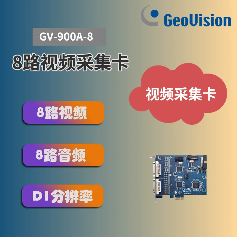 [Geovision] четность GV900A-8 видео и аудио карты захвата системы видеонаблюдения (Продвижение)