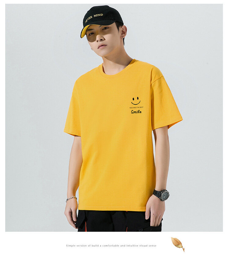 Camiseta de manga corta hombre verano plus big size gorda holgada slim hombre algodón t media manga top ice sense verano pic 15