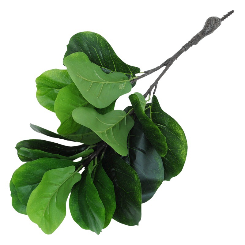 Planta artificial planta verde artificial bonsai casa interior jardín verde decoración de la ventana artificial falso árbol hojas