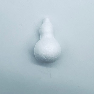 Factory direct supply styrofoam gourd children DIY painting simulation gourd white blank