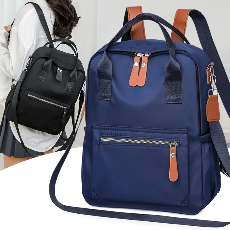 Stylish Waterproof Backpack For Women Simple Shoulder Bag_voghion.com