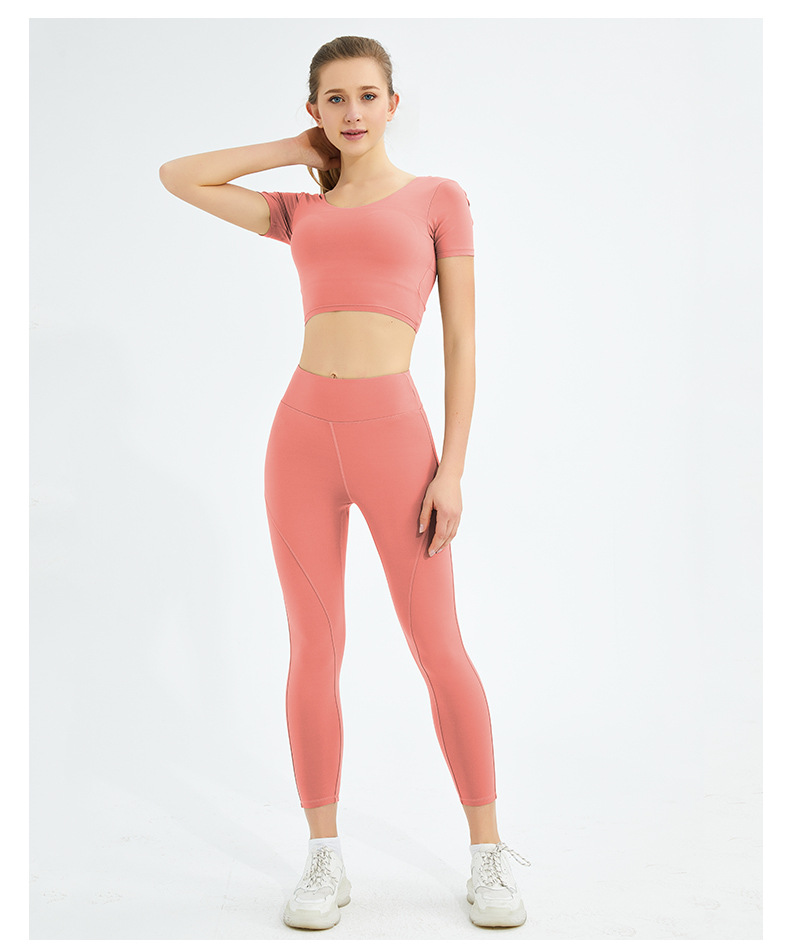 V型交叉短袖套装_25