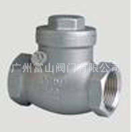 不锈钢止回阀，H14W   H14X止回阀  广州富山阀门，