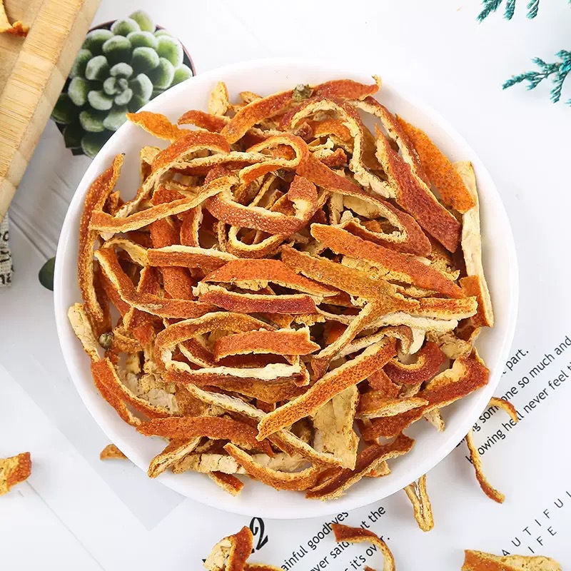 Dried Tangerine Peel Strips Chen Pi 500g Dried Citrus Peel for Herbal Tea and Cooking overview