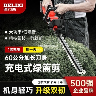 Delixi Electric Hedge Trimmer Tea Pruning Machine Garden New Greening Branch Household Flowers and Plants