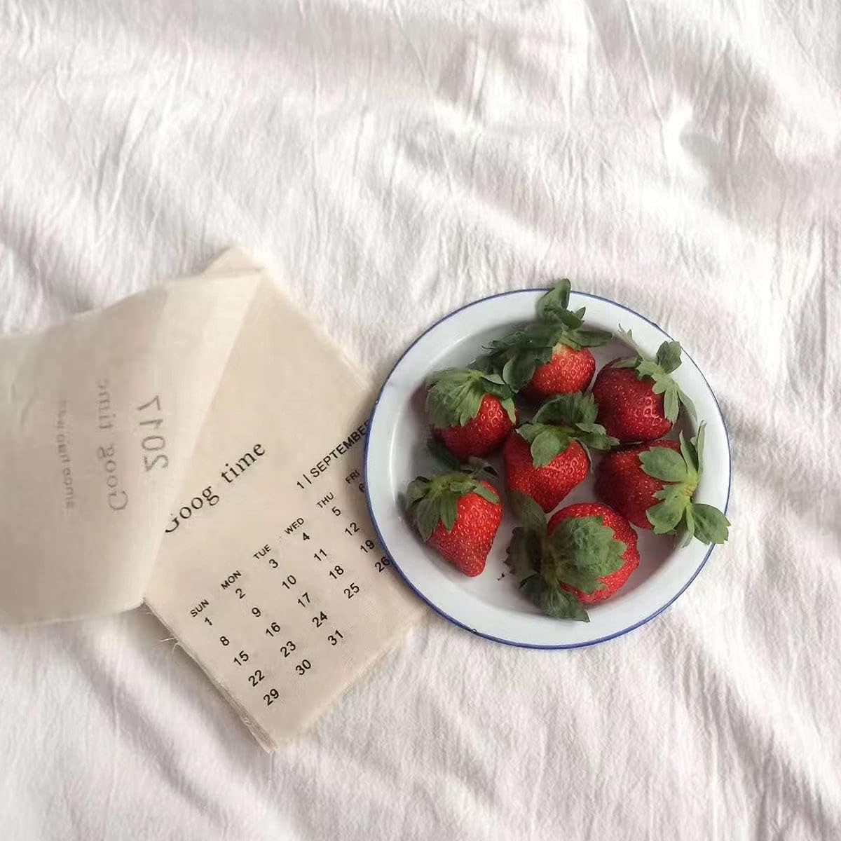 Mantel de Algodón Lavado Liso, Lino de Algodón Puro, Decoración de Boda al Aire Libre de Estilo Retro Francés, Fondo para Fotografía, Resistente al Desgaste y al Polvo