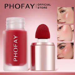 PHOFAY国境を越えた対外貿易液体頬紅修容は自然に色をつけやすい頬紅液紅頬紅棒を飾っている