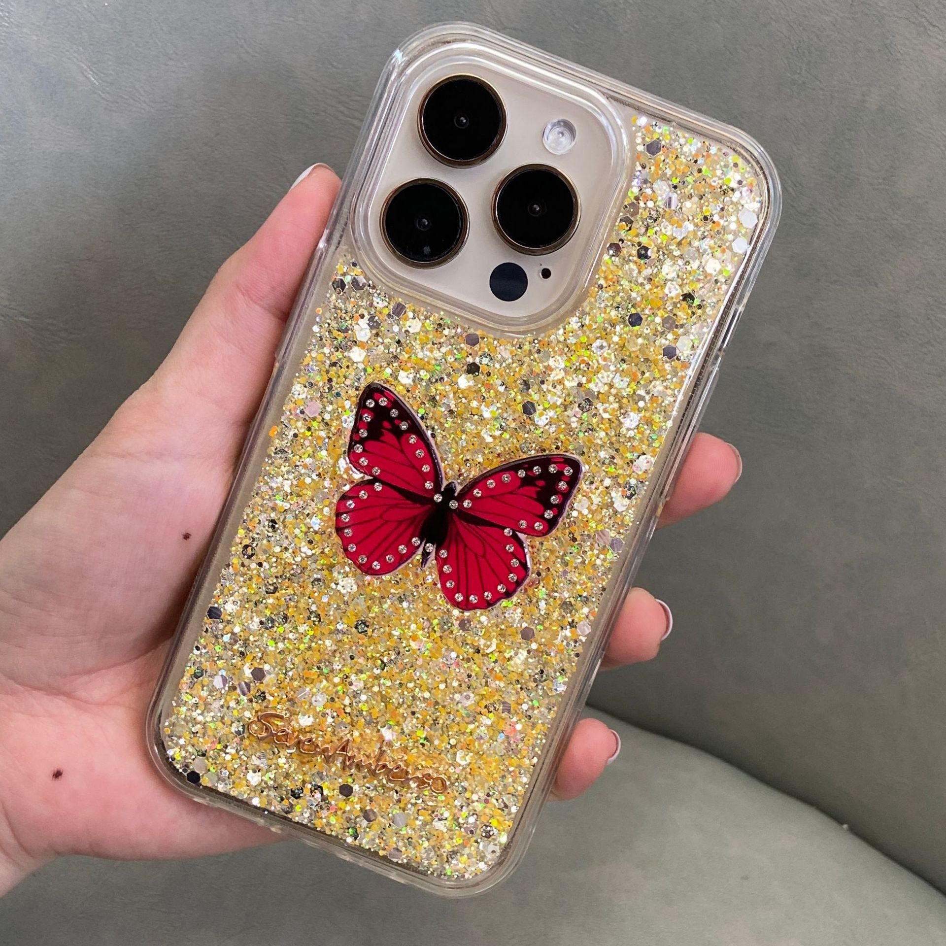 外贸推荐适用OPPO Reno 11卡臣天池二合一滴胶印图防摔手机保护套