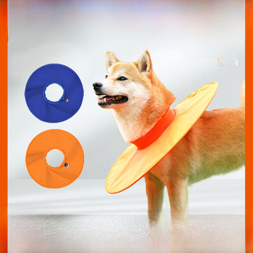 Summer Pet Supplies Dog Elizabethan Collar Waterproof Anti-rotating Collar for Large Dogs Protection Collar Anti-saliva Anti-biting Collar