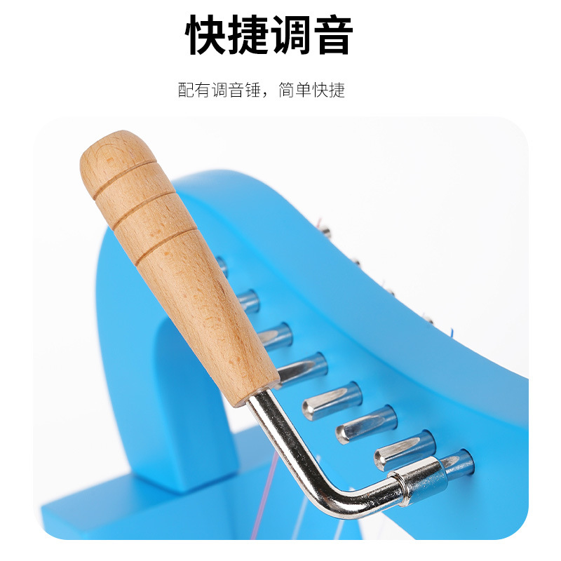 Handheld harp, musical instruments