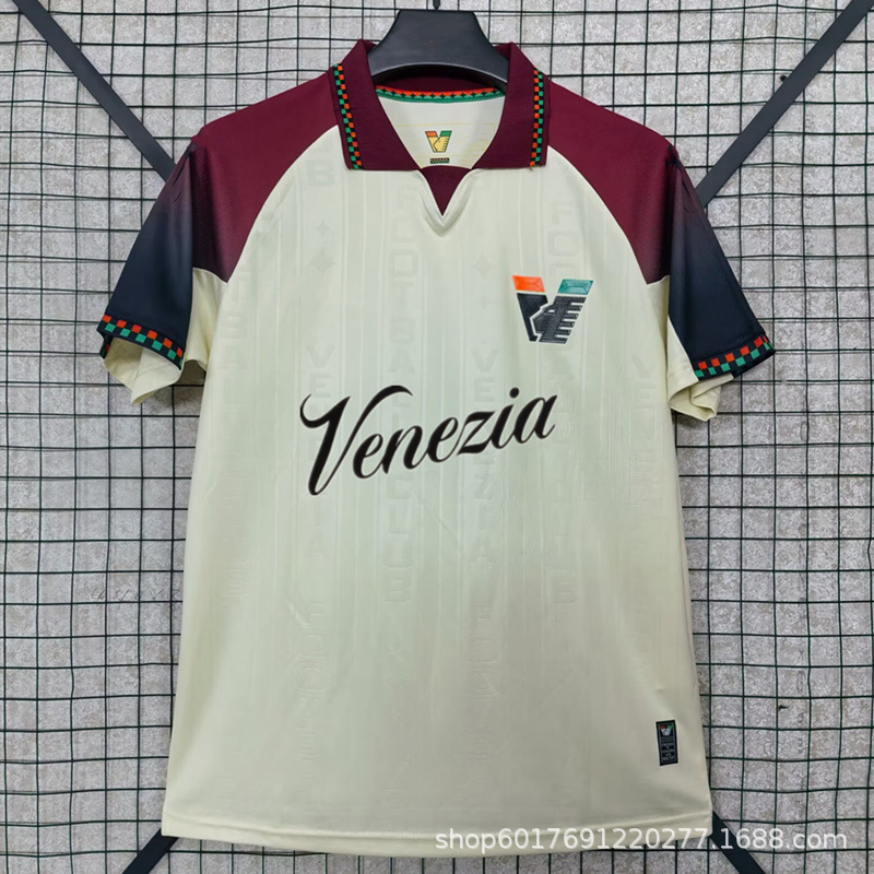 威尼斯球衣25/26意乙主场客场第三足球服长短袖球迷版 Venezia FC|undefined