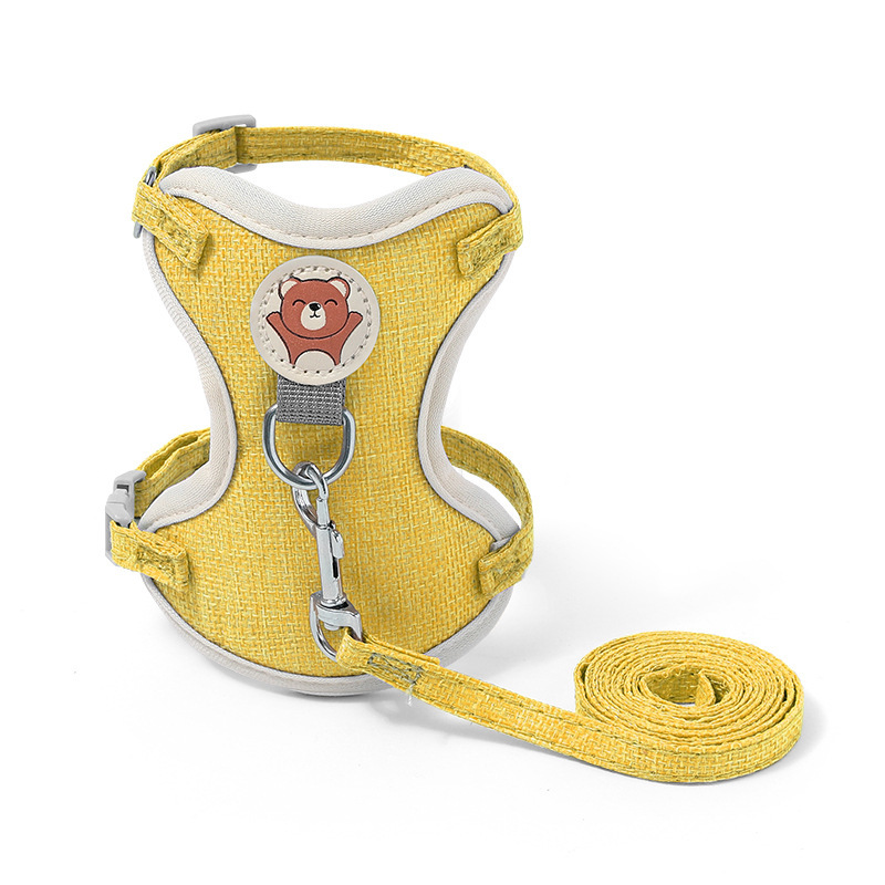 Transfronterizo nuevo chaleco de la correa del pecho del animal doméstico correa de gato perros medianos y pequeños anti-rotura correa de perro al por mayor