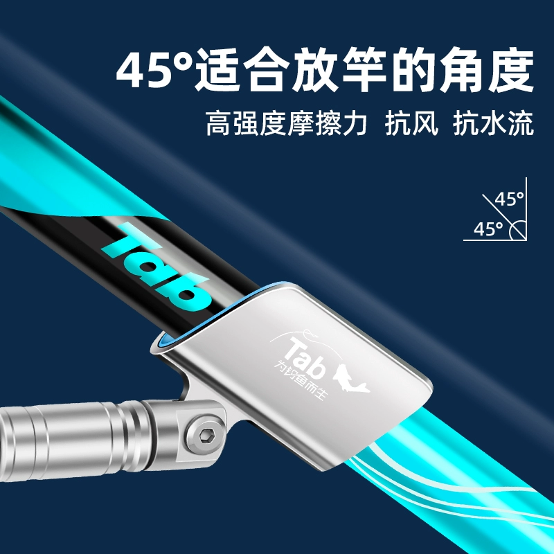 ✅ Конкурентный кронштейн для удочки, черный, автоматический отскок, держатель для удочки, аксессуары для турели, головка с рогом, большой размер