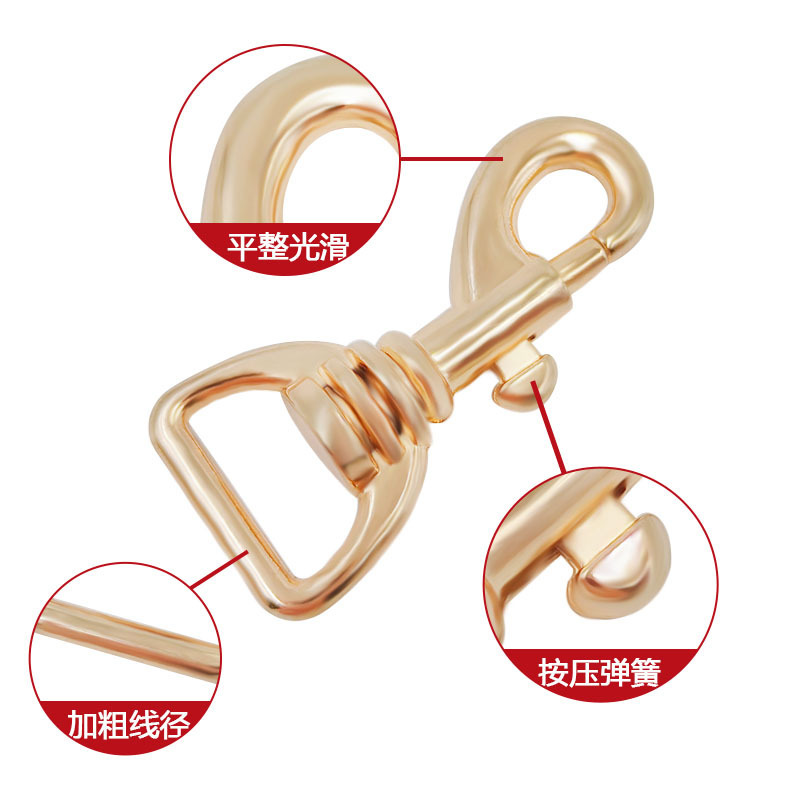メーカー卸売スプリング犬ロープバックルエビバックル diy バッグスプリング犬バックルドアバックルペンダントアクセサリー|undefined